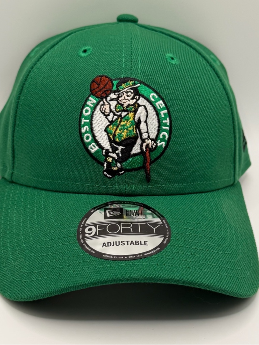 Boston Celtics New Era 9Forty Snapback Adjustable Green Hat New With Tags OSFM